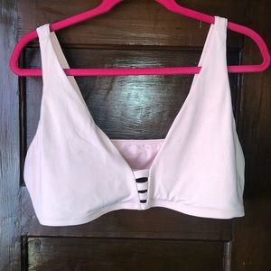 Forever21 plus size baby pink bikini top